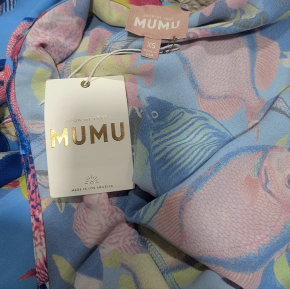 Show Me Your Mumu Under The Sea Romper Tropical Fish XS NWT XS - Picture 7 of 7